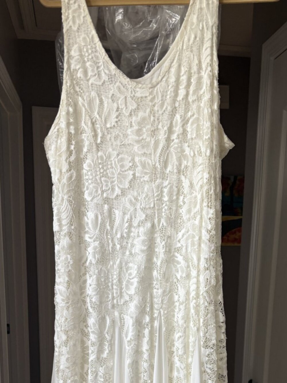 Off White Dress from The Pyramid Collection Size 1x